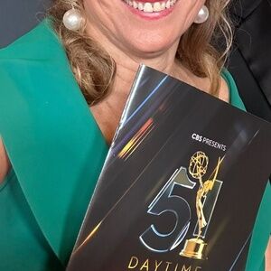 Gorgeous Jade Gown--Worn once--to the EMMYS!